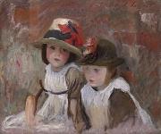 John Singer Sargent Village Children France oil painting artist